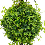 Artificial Boxwood Plant with Green Planter 100 cm