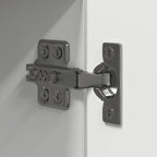 Juego de mueble para TV de 10 piezas aglomerado blanco