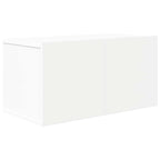 Juego de mueble para TV de 10 piezas aglomerado blanco
