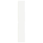Juego de mueble para TV de 10 piezas aglomerado blanco