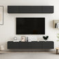 Juego de mueble para TV de 10 piezas aglomerado blanco