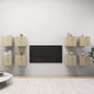 Mueble para TV VIKEN madera de ingeniería blanco
