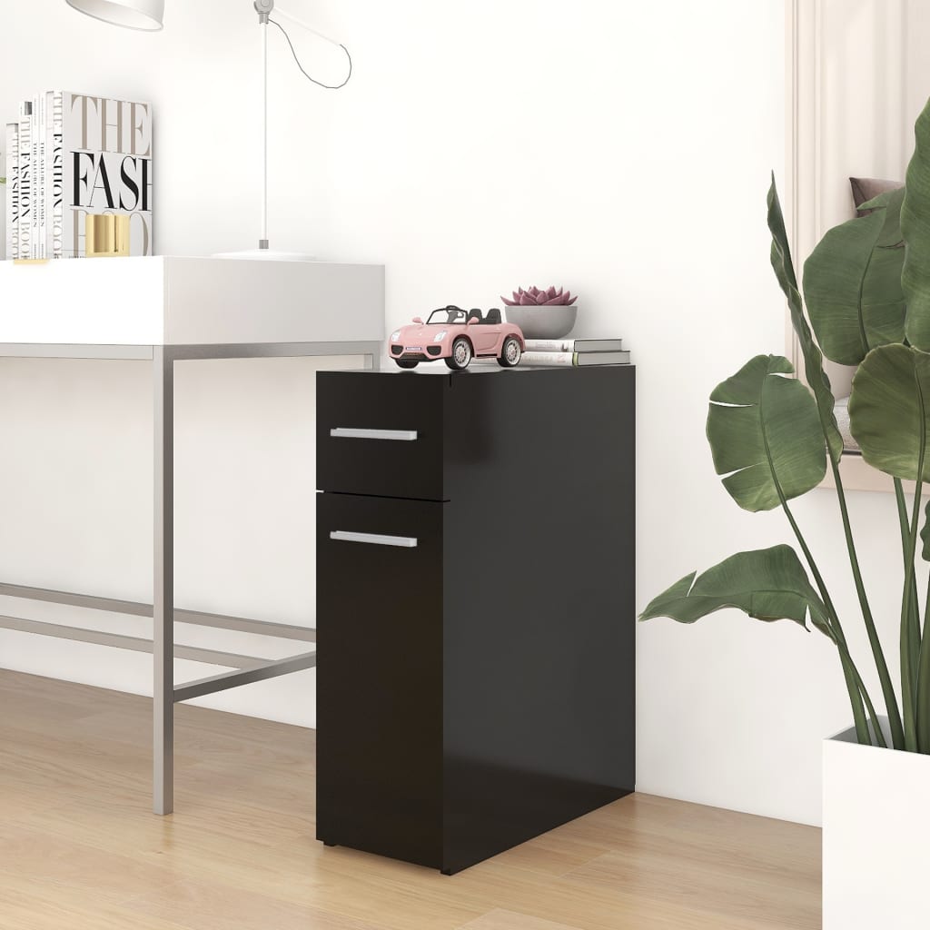 Armario boticario madera contrachapada color roble 20x45,5x60cm