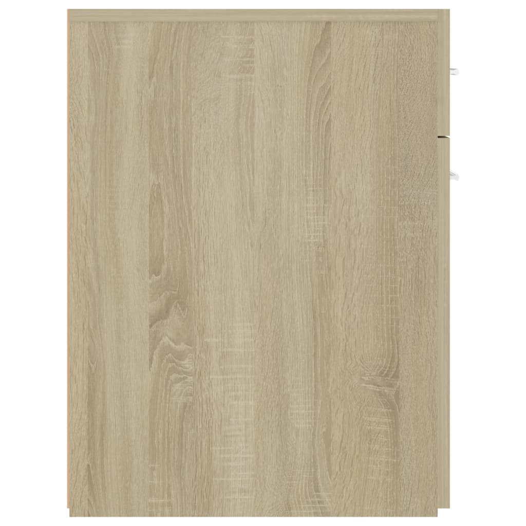 Armario boticario madera contrachapada color roble 20x45,5x60cm
