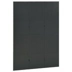 Biombo divisor de 3 paneles acero antracita 120x180 cm