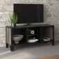TV cabinet metal and grey MDF 105x36x47 cm