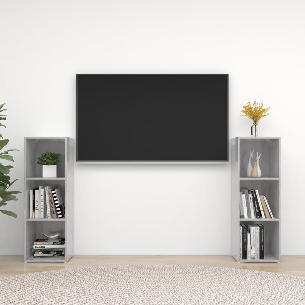 | Gabinete de TV | 3 pcs 37 x 35 x 107.5 cm