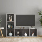 | Gabinete de TV | 3 pcs 37 x 35 x 107.5 cm