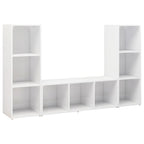 | Gabinete de TV | 3 pcs 37 x 35 x 107.5 cm