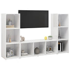 | Gabinete de TV | 3 pcs 37 x 35 x 107.5 cm