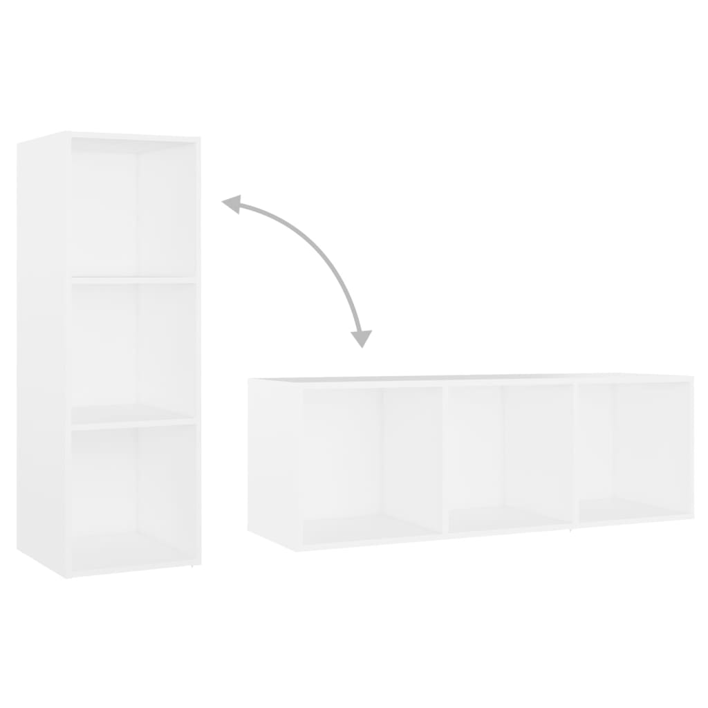 | Gabinete de TV | 3 pcs 37 x 35 x 107.5 cm