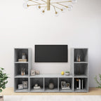 | Gabinete de TV | 3 pcs 37 x 35 x 107.5 cm