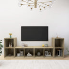 | Gabinete de TV | 3 pcs 37 x 35 x 107.5 cm