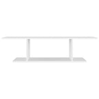 Mueble de pared para TV blanco 103x30x26,5 cm