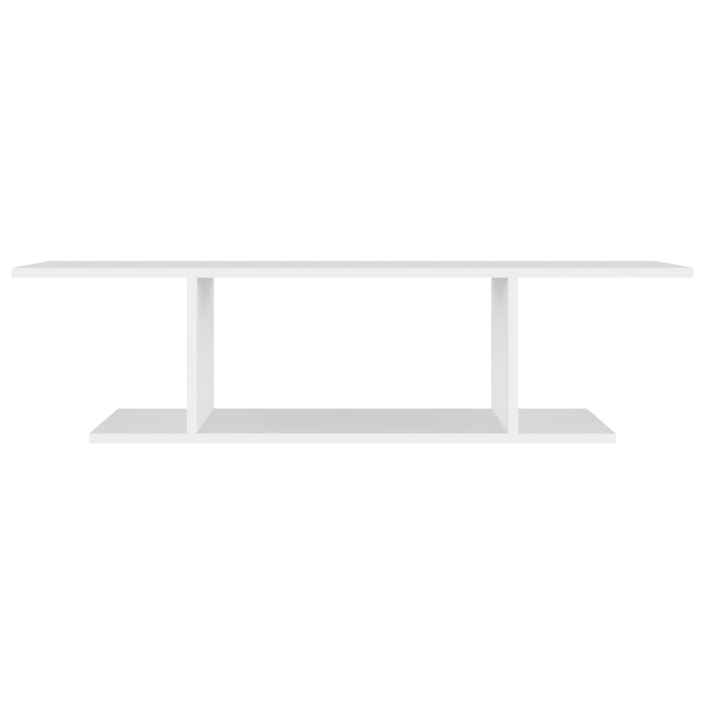 Mueble de pared para TV blanco 103x30x26,5 cm