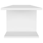 Mueble de pared para TV blanco 103x30x26,5 cm