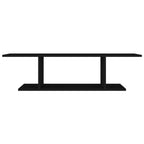 Mueble de TV de pared negro 103x30x26,5 cm