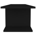 Mueble de TV de pared negro 103x30x26,5 cm