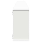 Estante cubo de pared 2 uds madera contrachapada 100x15x30 cm