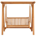 Banco balancín de madera maciza de teca 174 cm