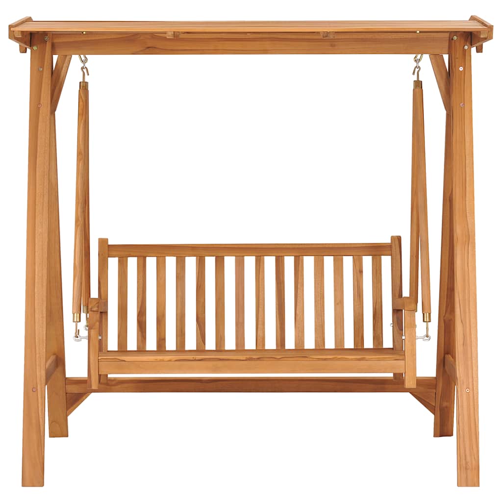 Banco balancín de madera maciza de teca 174 cm