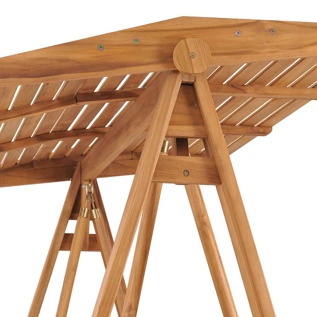 Banco balancín de madera maciza de teca 174 cm