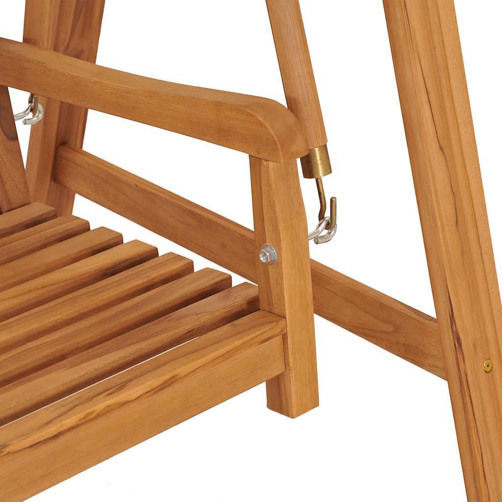 Banco balancín de madera maciza de teca 174 cm