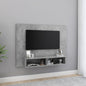 Mueble de TV de madera maciza de pino 110x30x33,5 cm