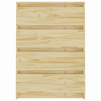 Mueble auxiliar madera maciza de pino 60x36x84 cm
