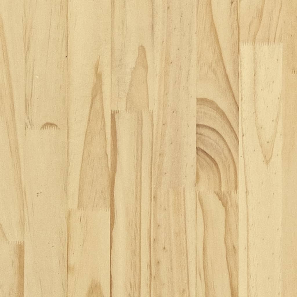 Mueble auxiliar madera maciza de pino 60x36x84 cm