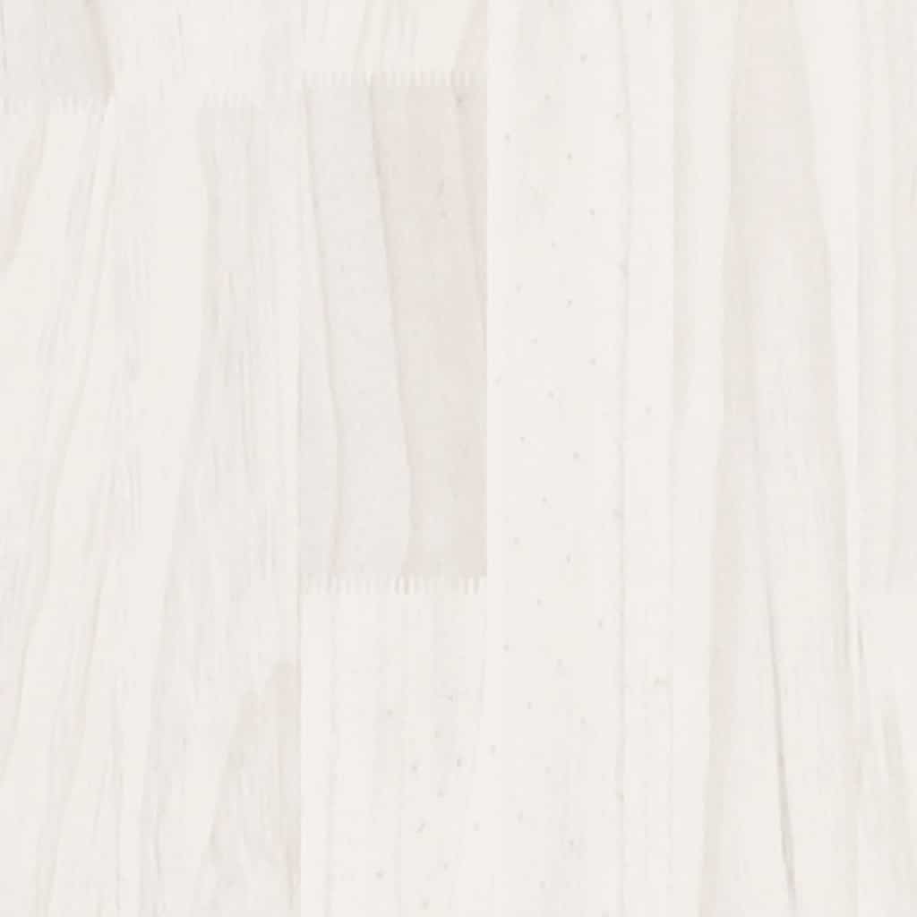 Armario auxiliar madera maciza de pino blanco 60x36x84 cm