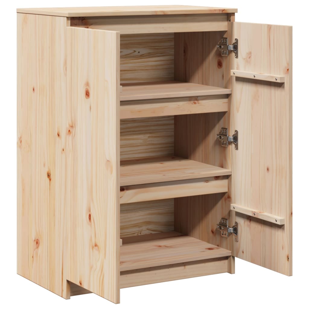 Aparador madera maciza de pino 60x36x84 cm