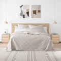 Mesita de noche madera maciza de pino 40x31x50 cm