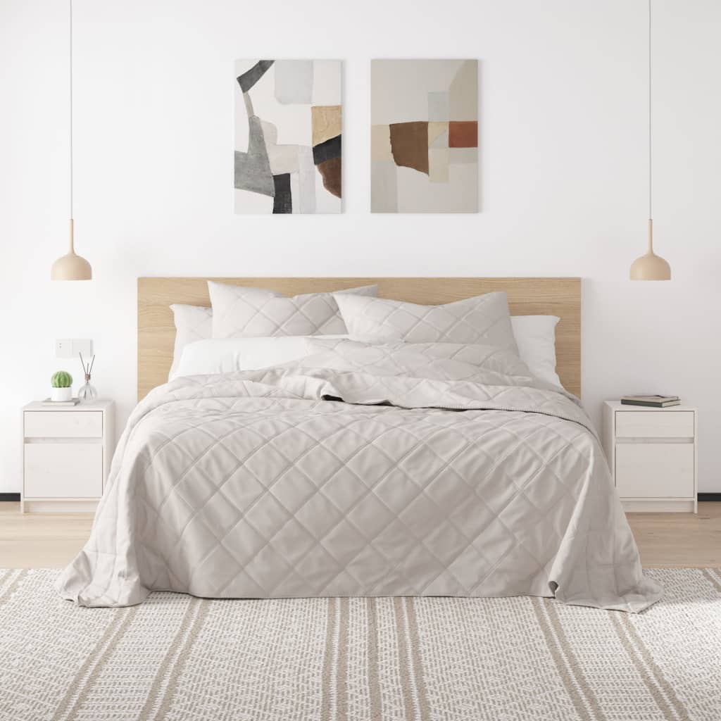Mesita de noche madera maciza de pino 40x31x50 cm