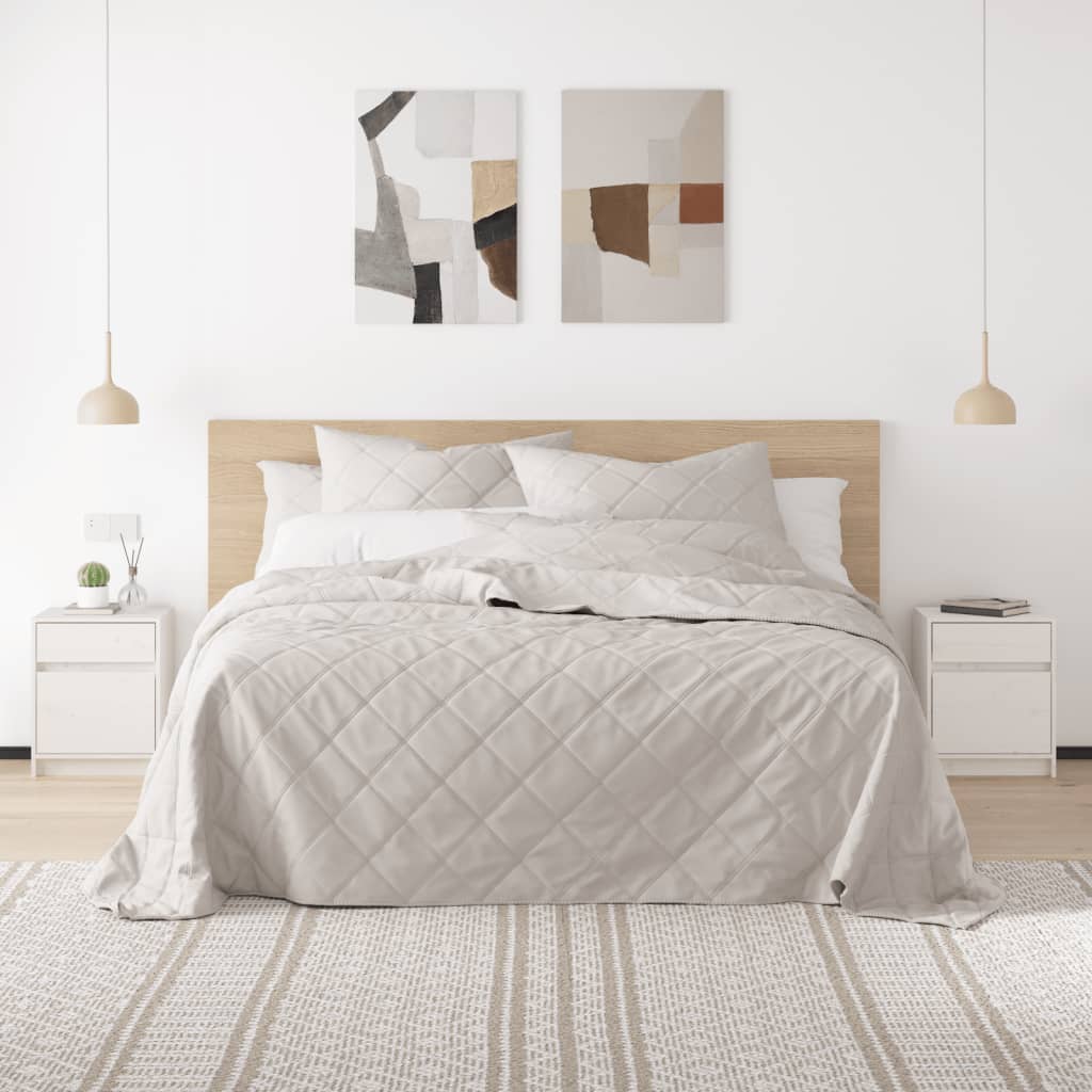 Mesitas de noche 2 uds madera maciza de pino 35,5x33,5x41,5 cm