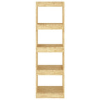 Estantería divisor de espacios madera de pino 40x30x135,5 cm