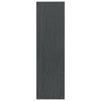 Estantería divisor de espacios madera pino gris 100x30x103 cm