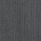 Estantería divisor de espacios madera pino gris 100x30x103 cm