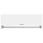 Armario de madera contrachapada blanco 100x32,5x35 cm