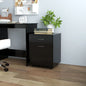 Armario con ruedas madera contrachapada roble Sonoma 45x38x54cm