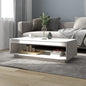 Mesa de centro de madera maciza de abeto 110x50x33,5 cm
