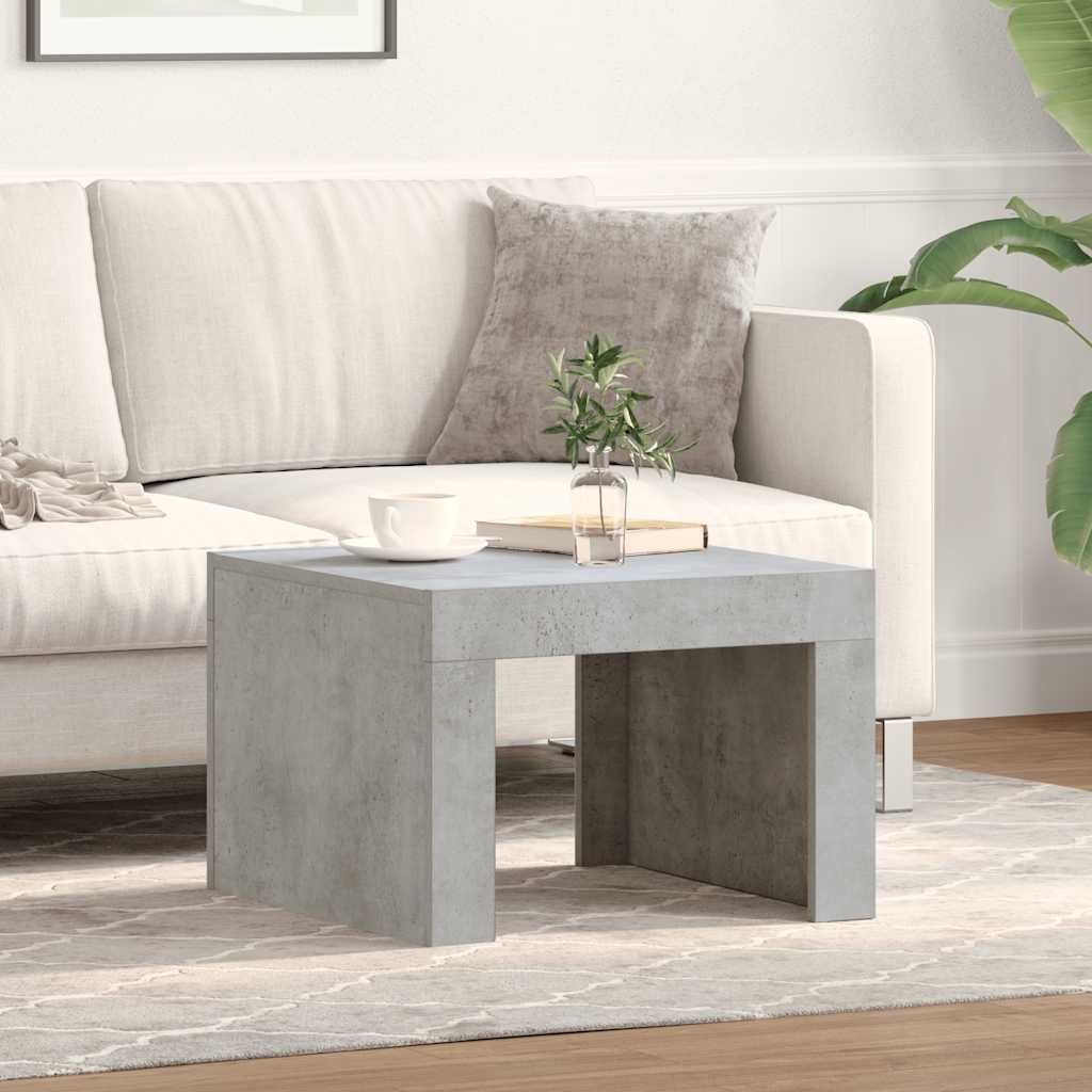 Oak plywood coffee table 50x50x35 cm