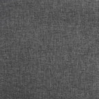 Sofá cama de 2 plazas con dos almohadas tela gris oscuro