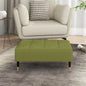 Pouf em veludo verde claro 78x56x32 cm