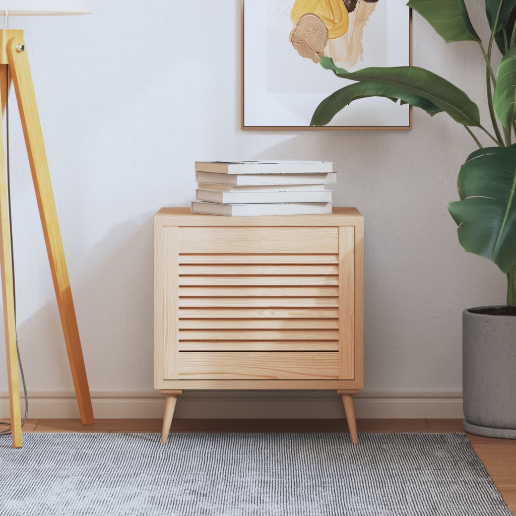Puerta de armario de lamas 61,5x29,5 cm madera de pino