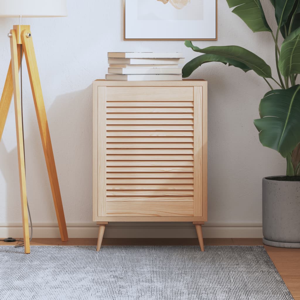 Puerta de armario de lamas 61,5x29,5 cm madera de pino