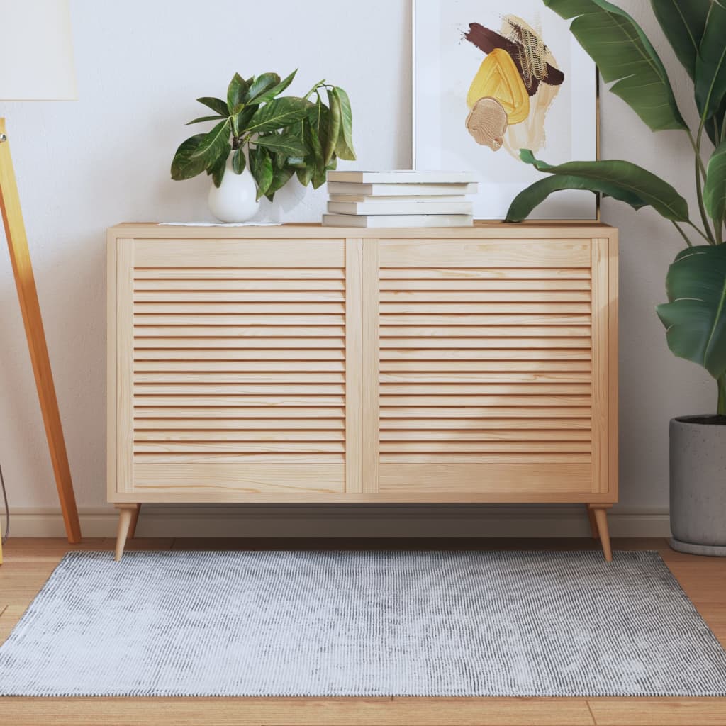 Puerta de armario de lamas 2 uds madera de pino 39,5x39,4 cm