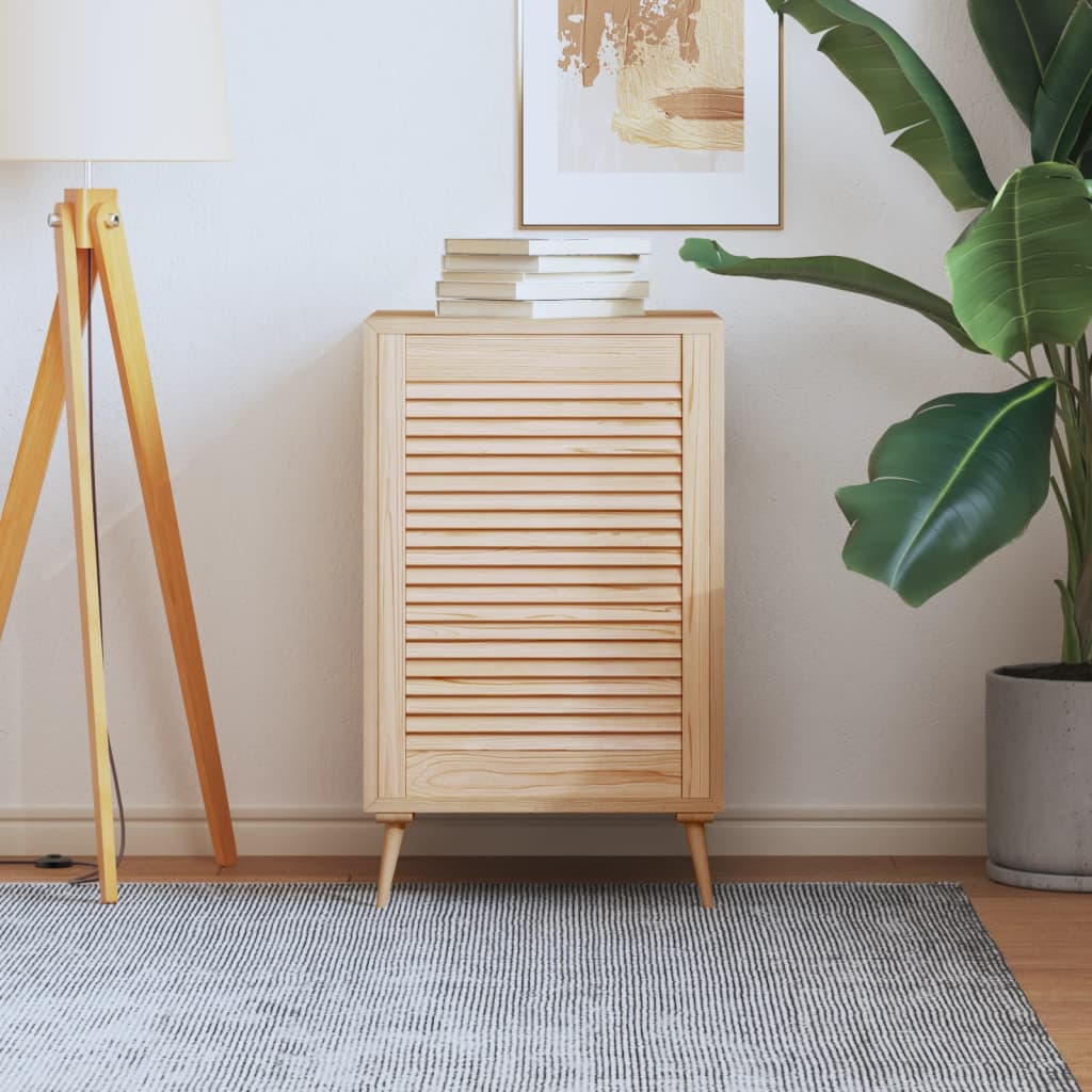 Puerta de armario de lamas 61,5x29,5 cm madera de pino