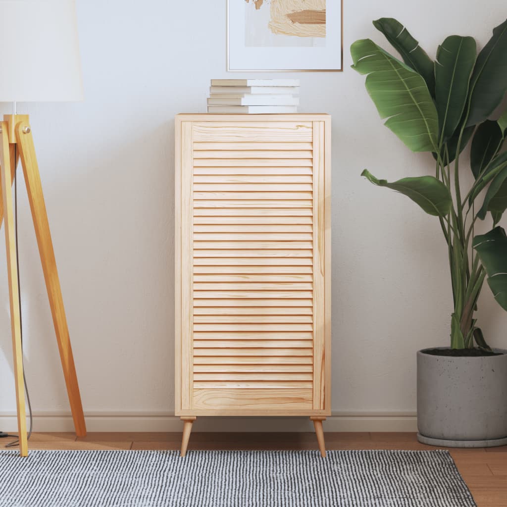 Puerta de armario de lamas 61,5x29,5 cm madera de pino