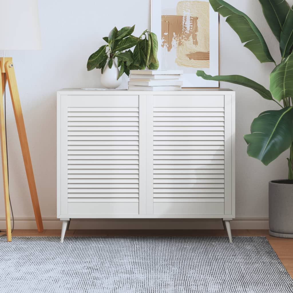 Puerta de armario de lamas 2 uds madera de pino 39,5x39,4 cm